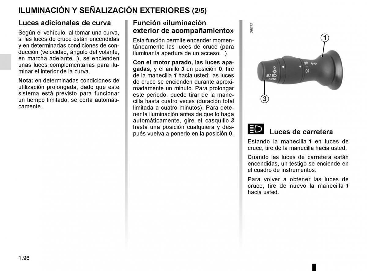 Renault Master III 3 manual del propietario / page 102