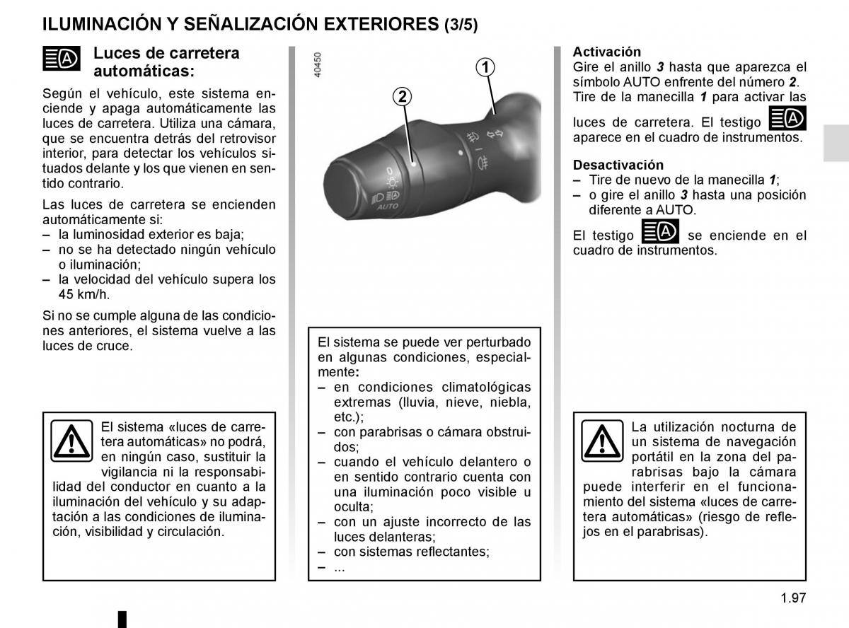 Renault Master III 3 manual del propietario / page 103