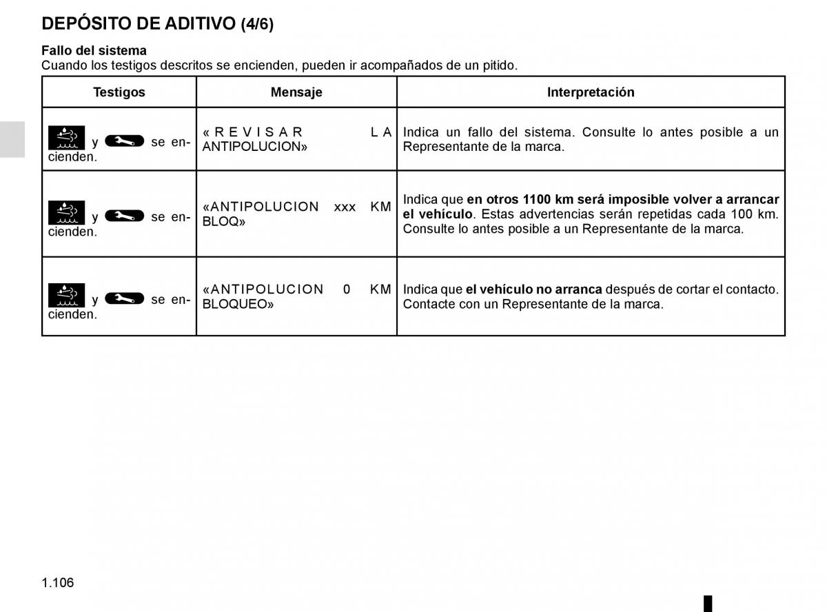 Renault Master III 3 manual del propietario / page 112