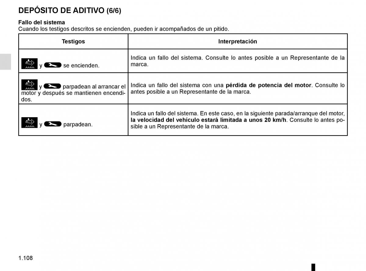 Renault Master III 3 manual del propietario / page 114