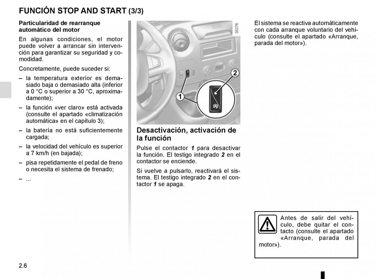 Renault Master III 3 manual del propietario / page 120