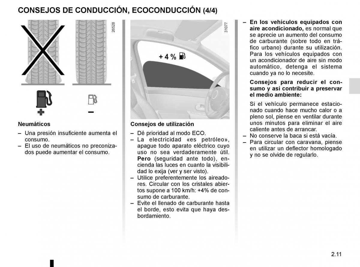 Renault Master III 3 manual del propietario / page 125