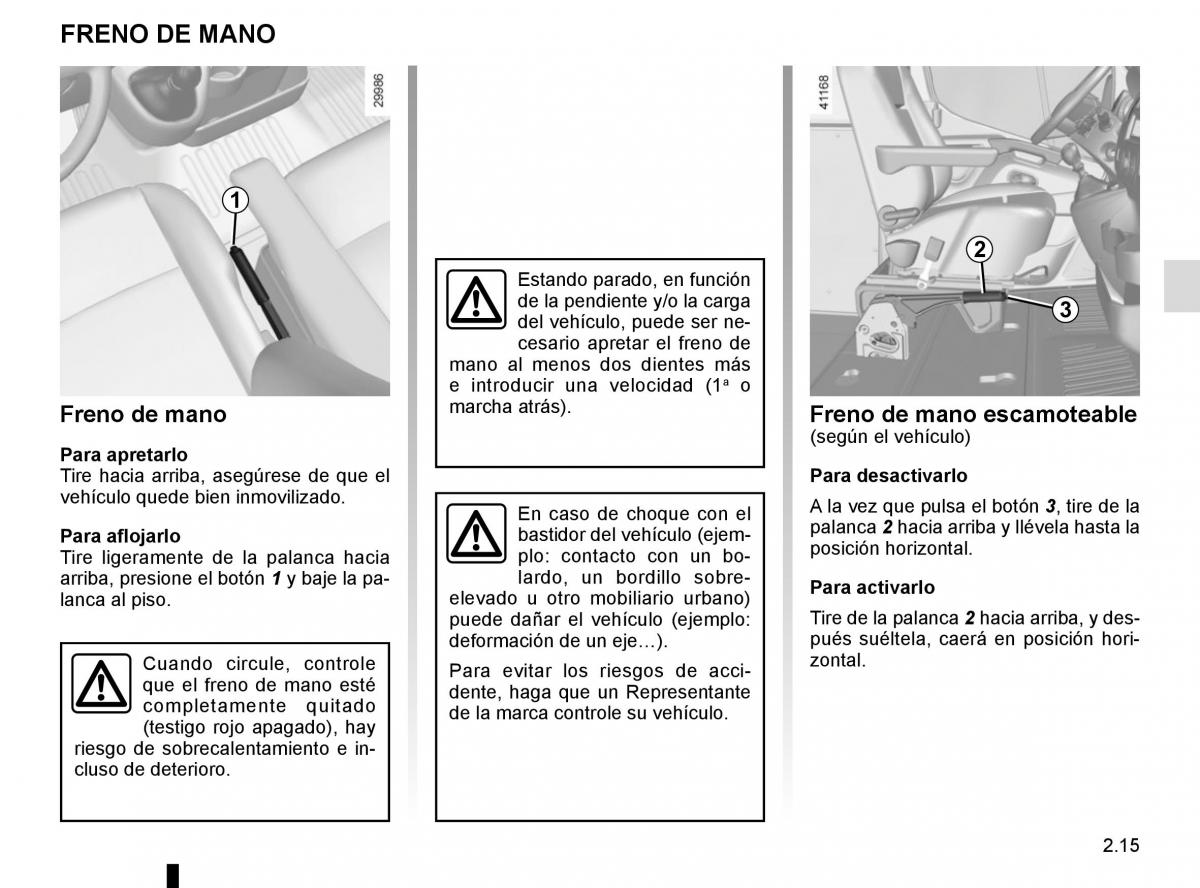 Renault Master III 3 manual del propietario / page 129