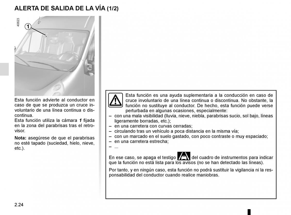 Renault Master III 3 manual del propietario / page 138