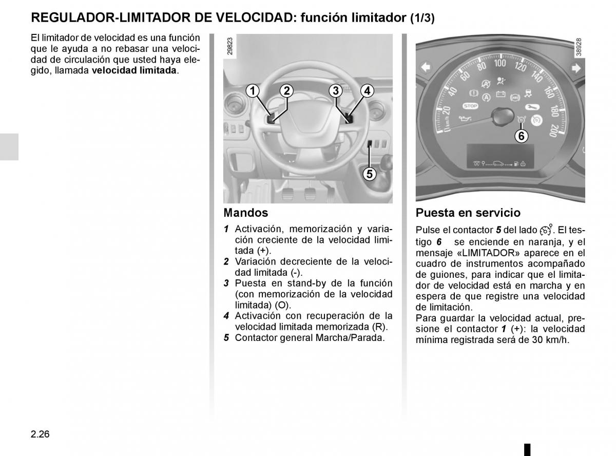 Renault Master III 3 manual del propietario / page 140