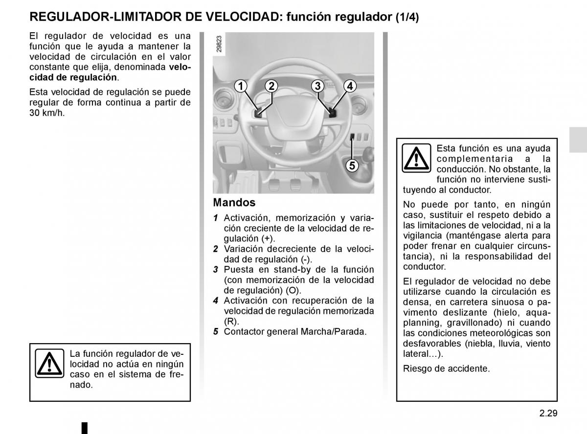 Renault Master III 3 manual del propietario / page 143