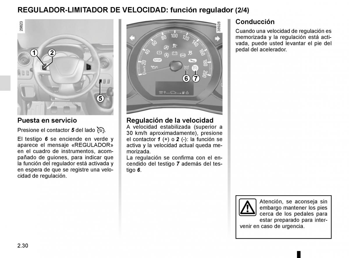 Renault Master III 3 manual del propietario / page 144