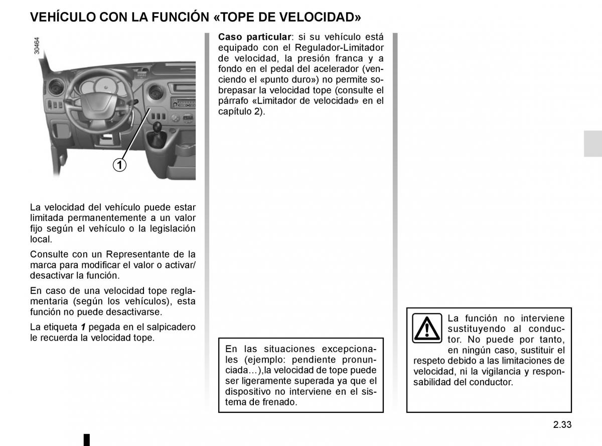 Renault Master III 3 manual del propietario / page 147