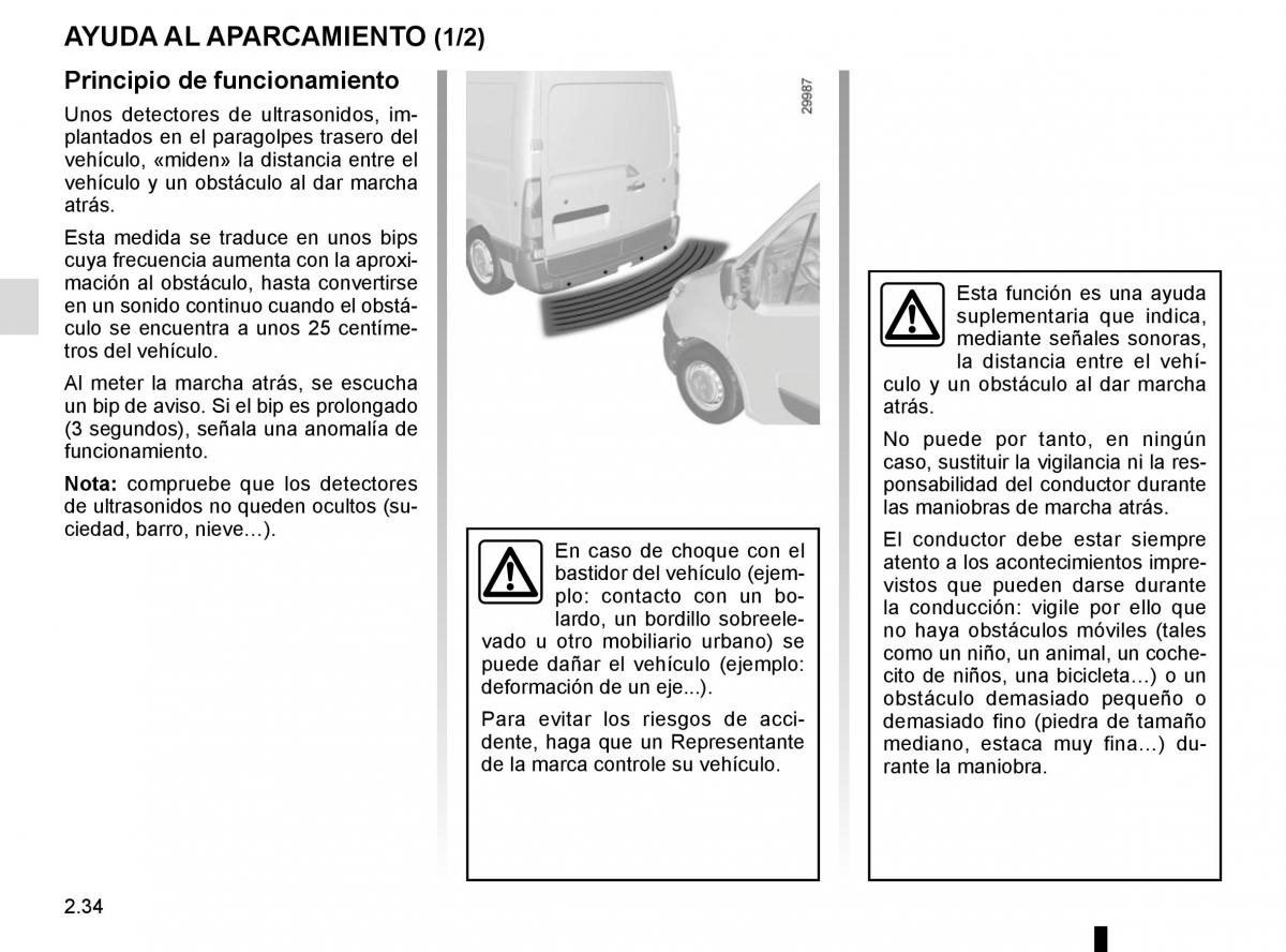 Renault Master III 3 manual del propietario / page 148