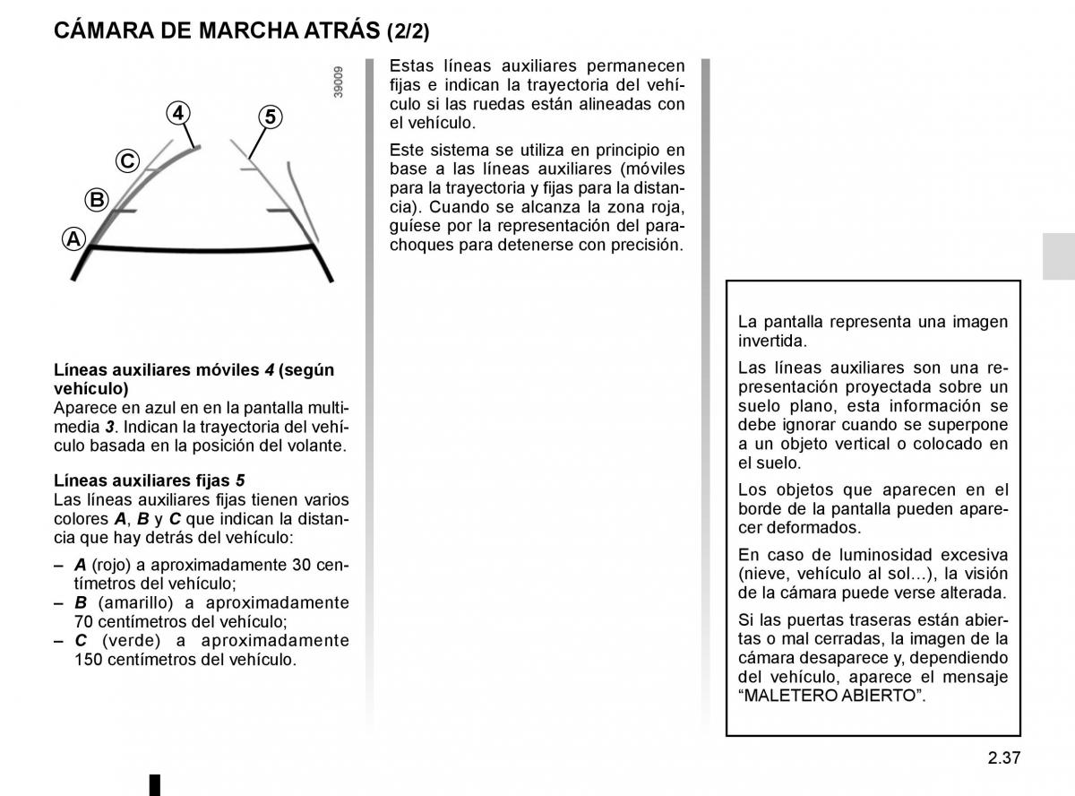 Renault Master III 3 manual del propietario / page 151