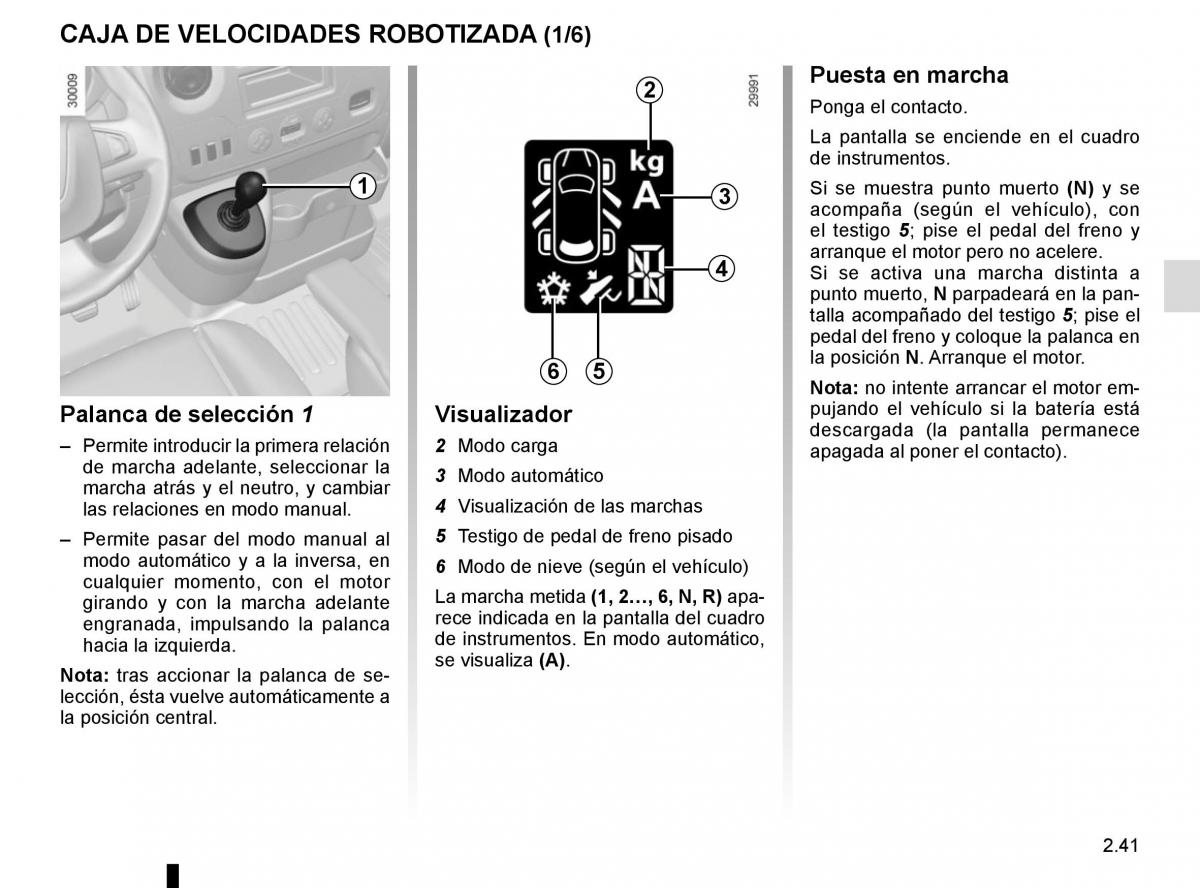 Renault Master III 3 manual del propietario / page 155