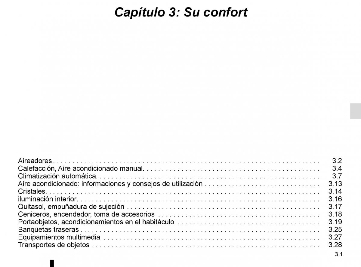 Renault Master III 3 manual del propietario / page 161