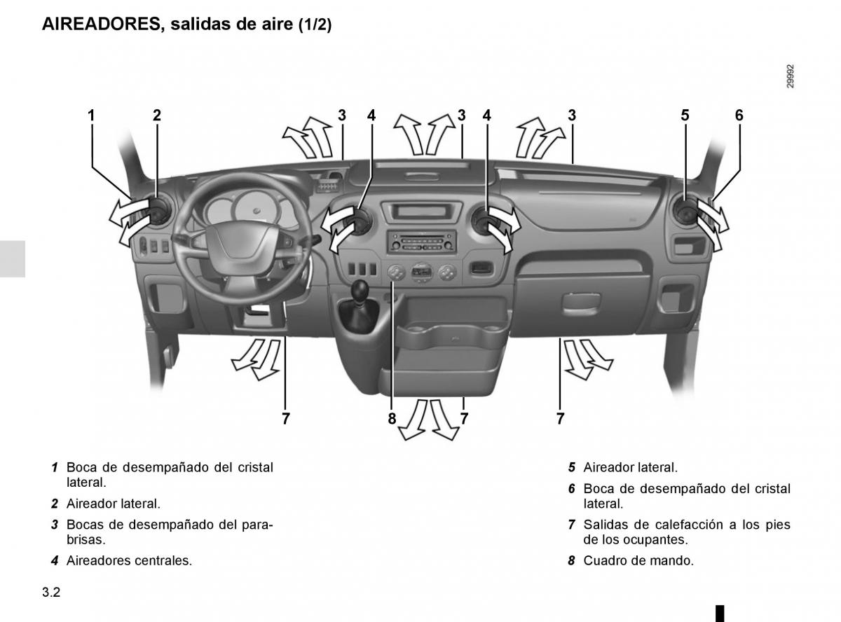 Renault Master III 3 manual del propietario / page 162