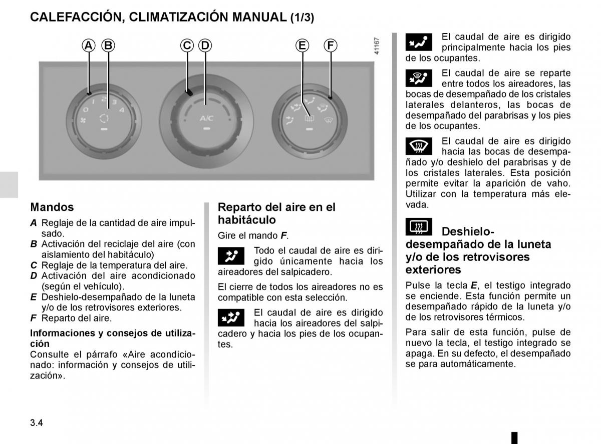 Renault Master III 3 manual del propietario / page 164