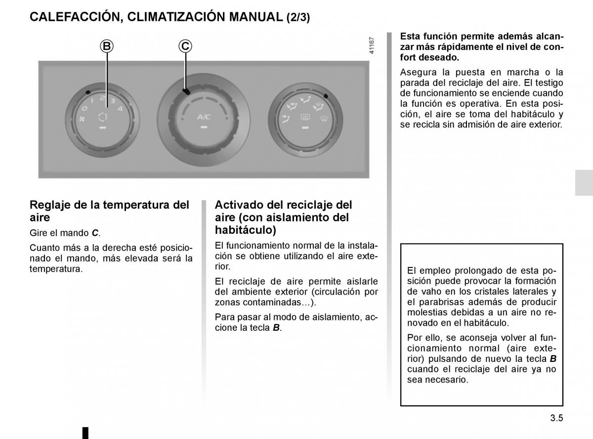 Renault Master III 3 manual del propietario / page 165