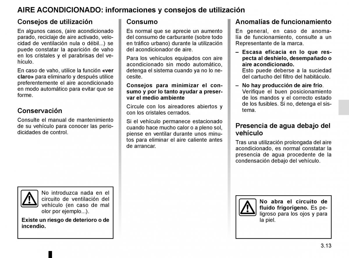 Renault Master III 3 manual del propietario / page 173