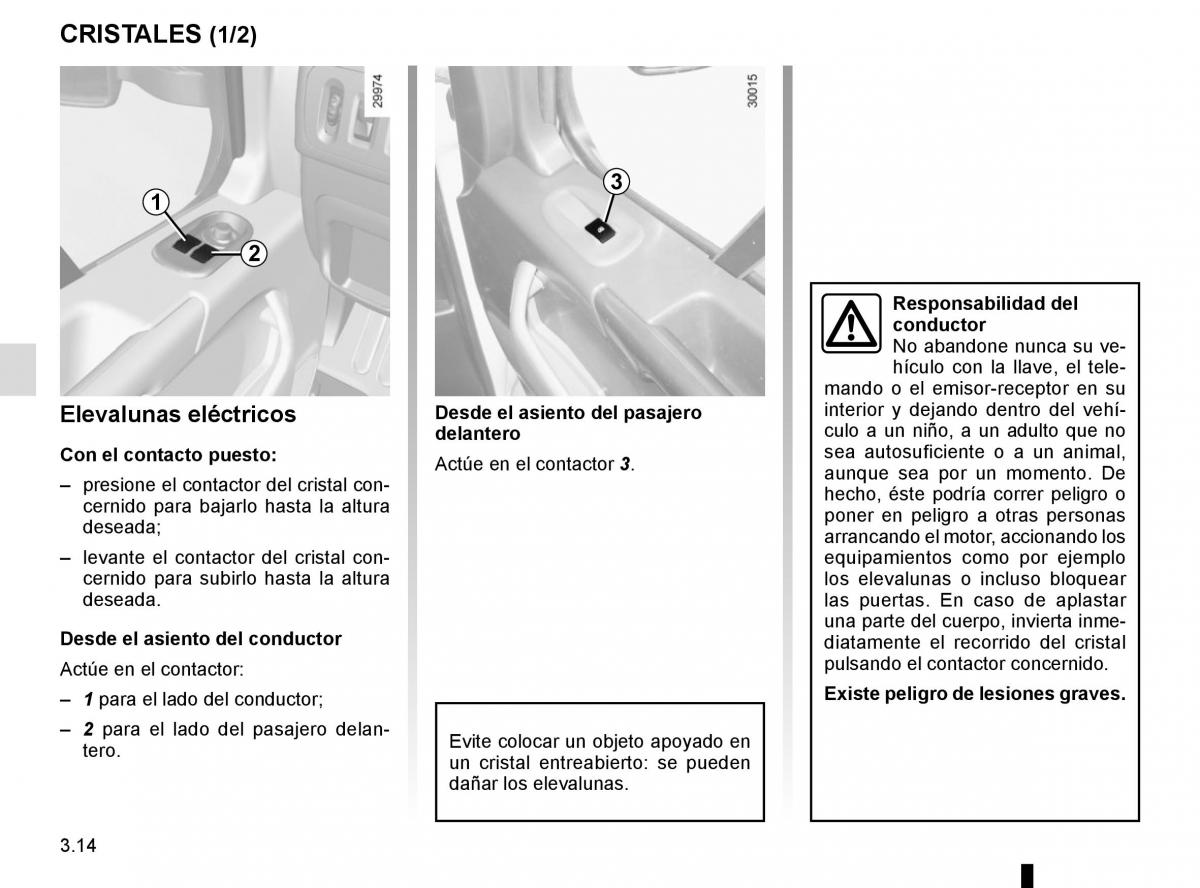 Renault Master III 3 manual del propietario / page 174