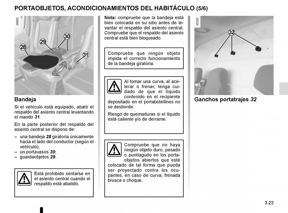 Renault Master III 3 manual del propietario / page 183