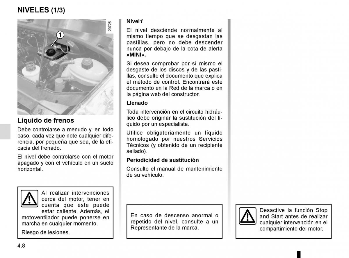 Renault Master III 3 manual del propietario / page 198