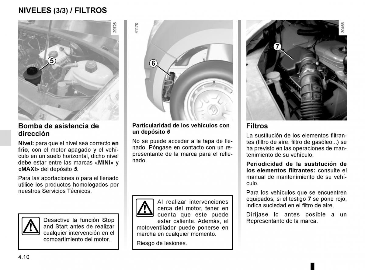 Renault Master III 3 manual del propietario / page 200