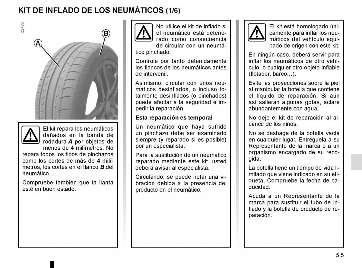 Renault Master III 3 manual del propietario / page 213