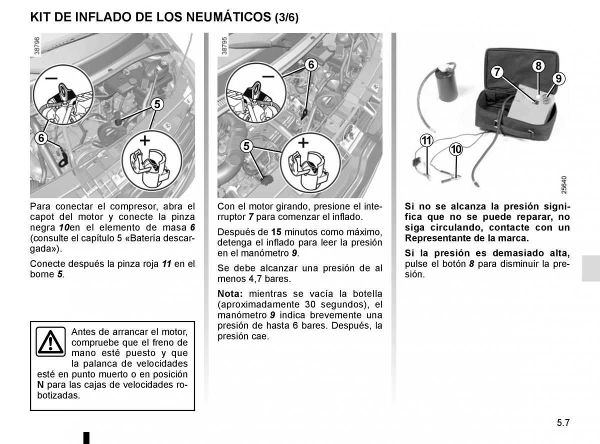 Renault Master III 3 manual del propietario / page 215