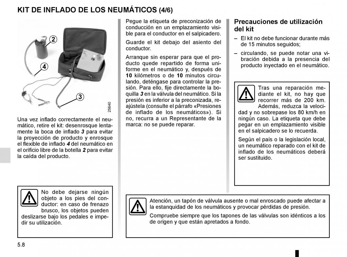 Renault Master III 3 manual del propietario / page 216