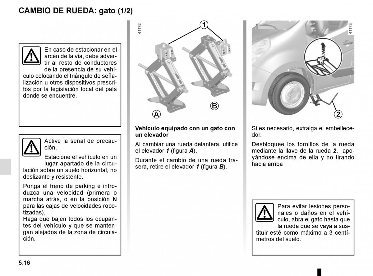 Renault Master III 3 manual del propietario / page 224