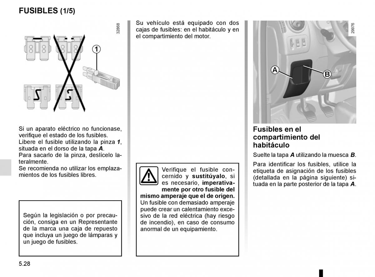 Renault Master III 3 manual del propietario / page 236