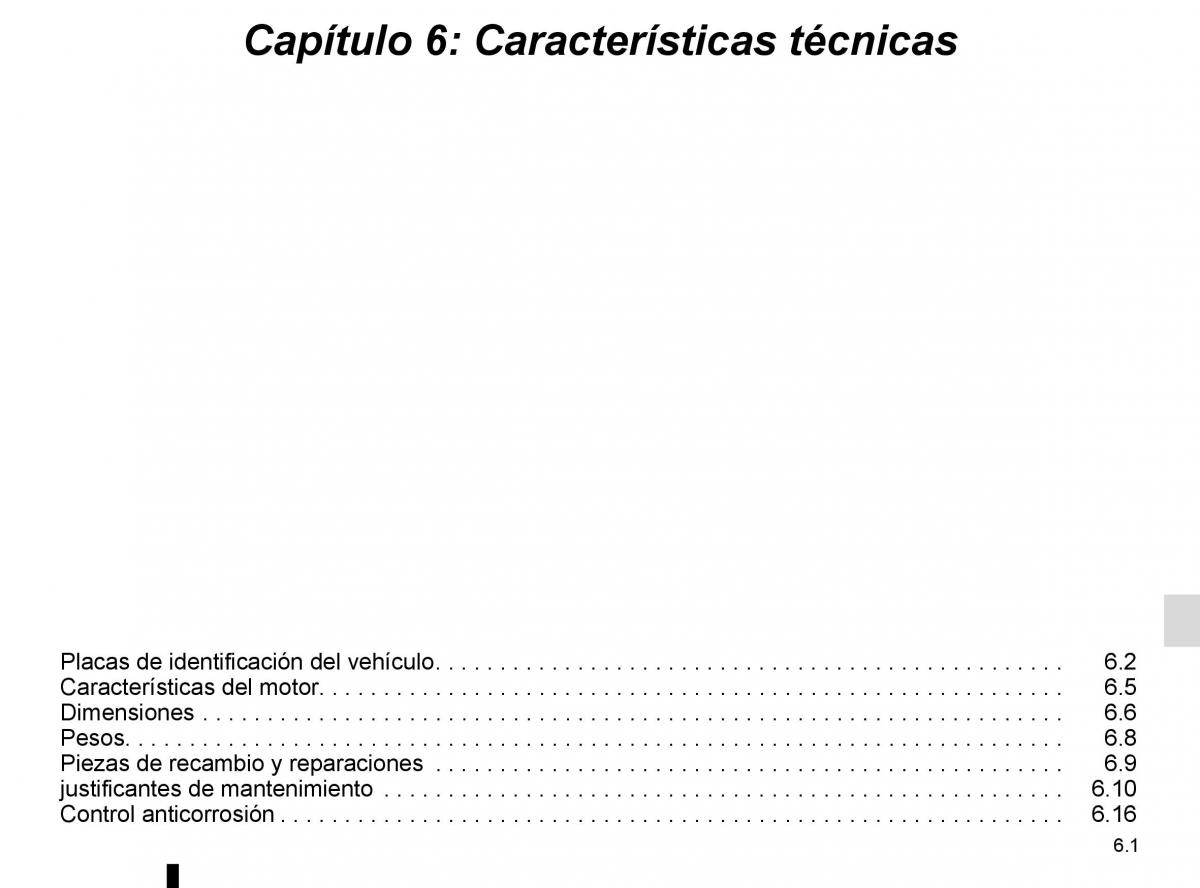 Renault Master III 3 manual del propietario / page 255