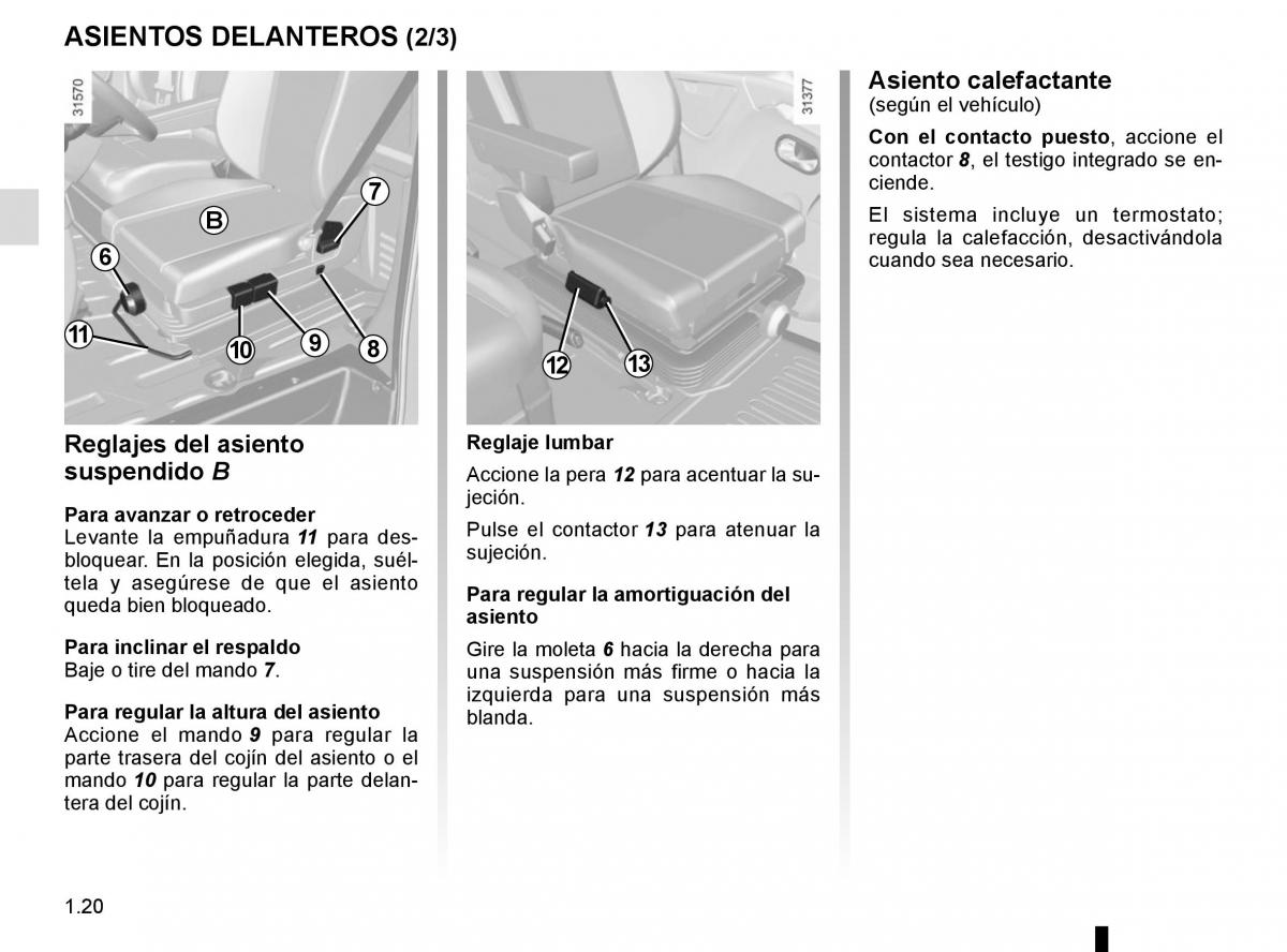 Renault Master III 3 manual del propietario / page 26