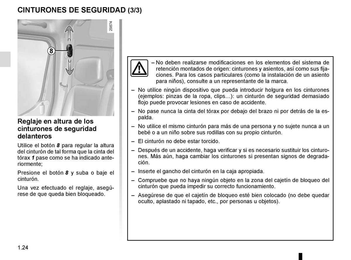 Renault Master III 3 manual del propietario / page 30