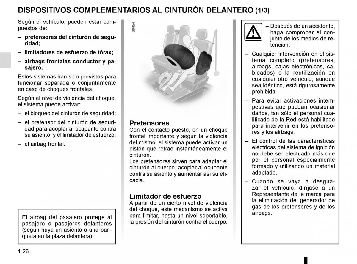 Renault Master III 3 manual del propietario / page 32