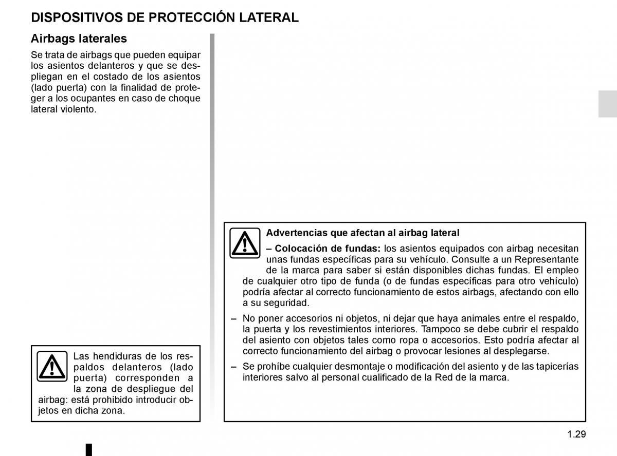 Renault Master III 3 manual del propietario / page 35