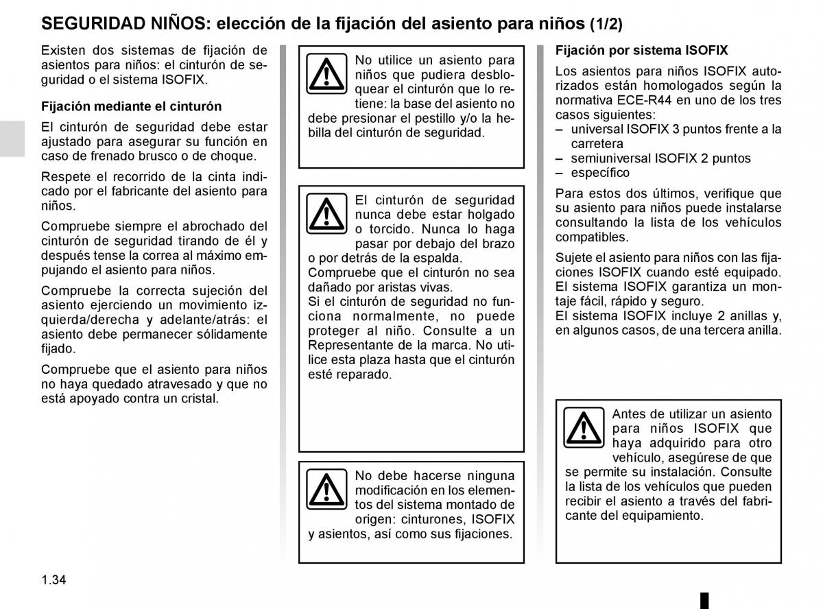 Renault Master III 3 manual del propietario / page 40