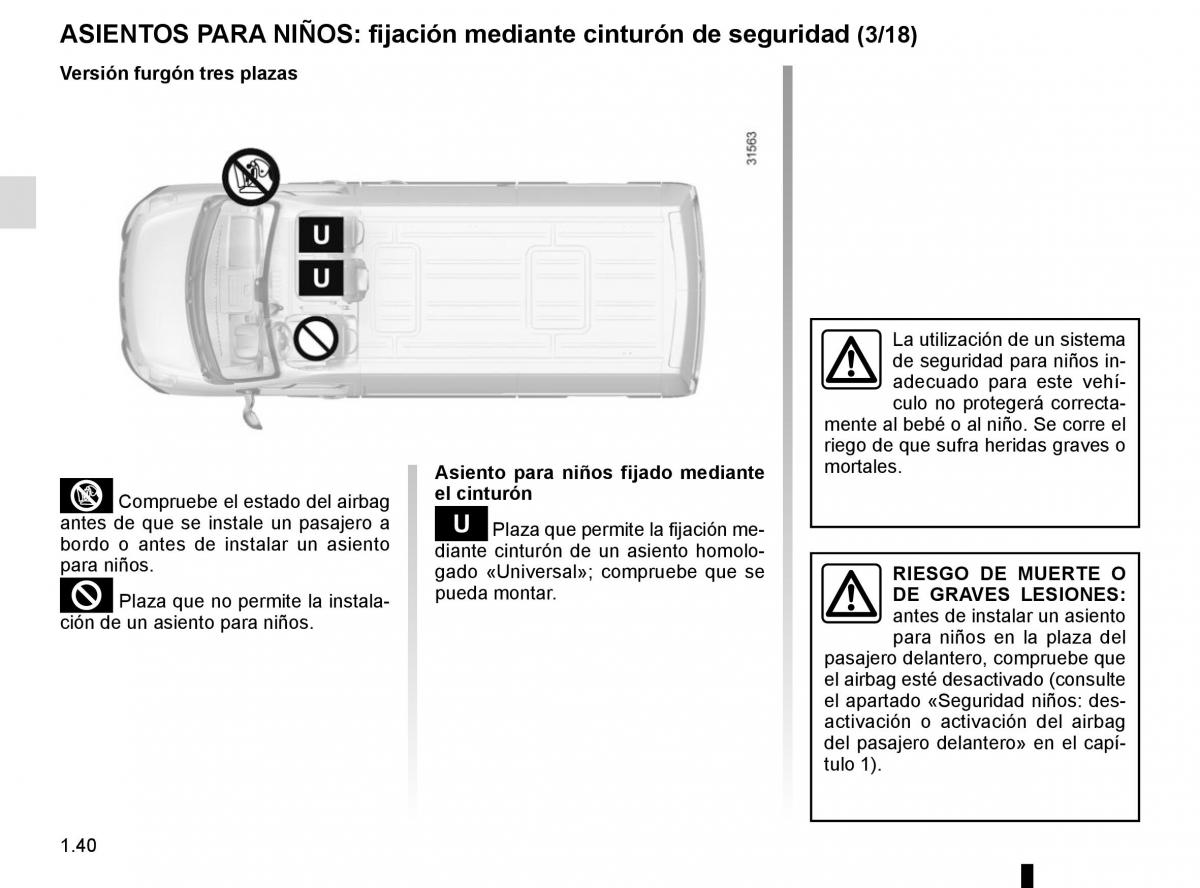 Renault Master III 3 manual del propietario / page 46