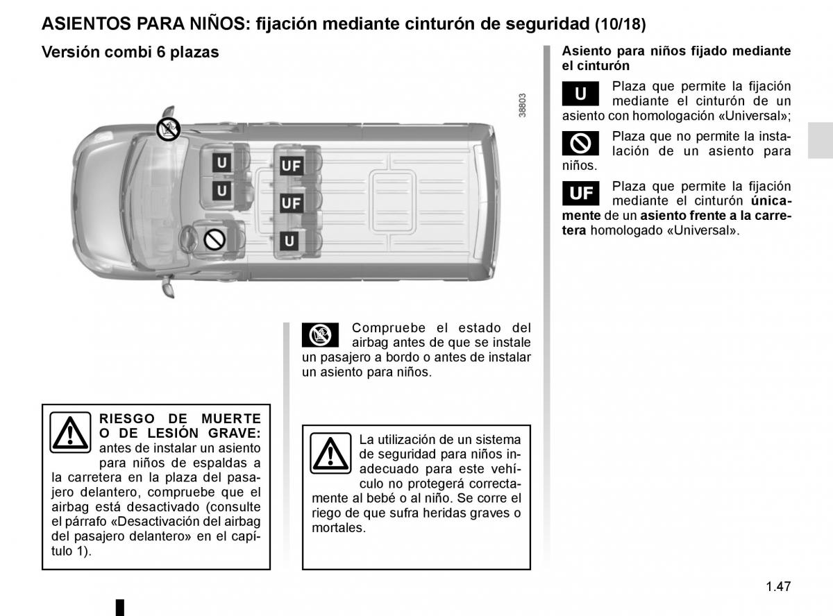 Renault Master III 3 manual del propietario / page 53