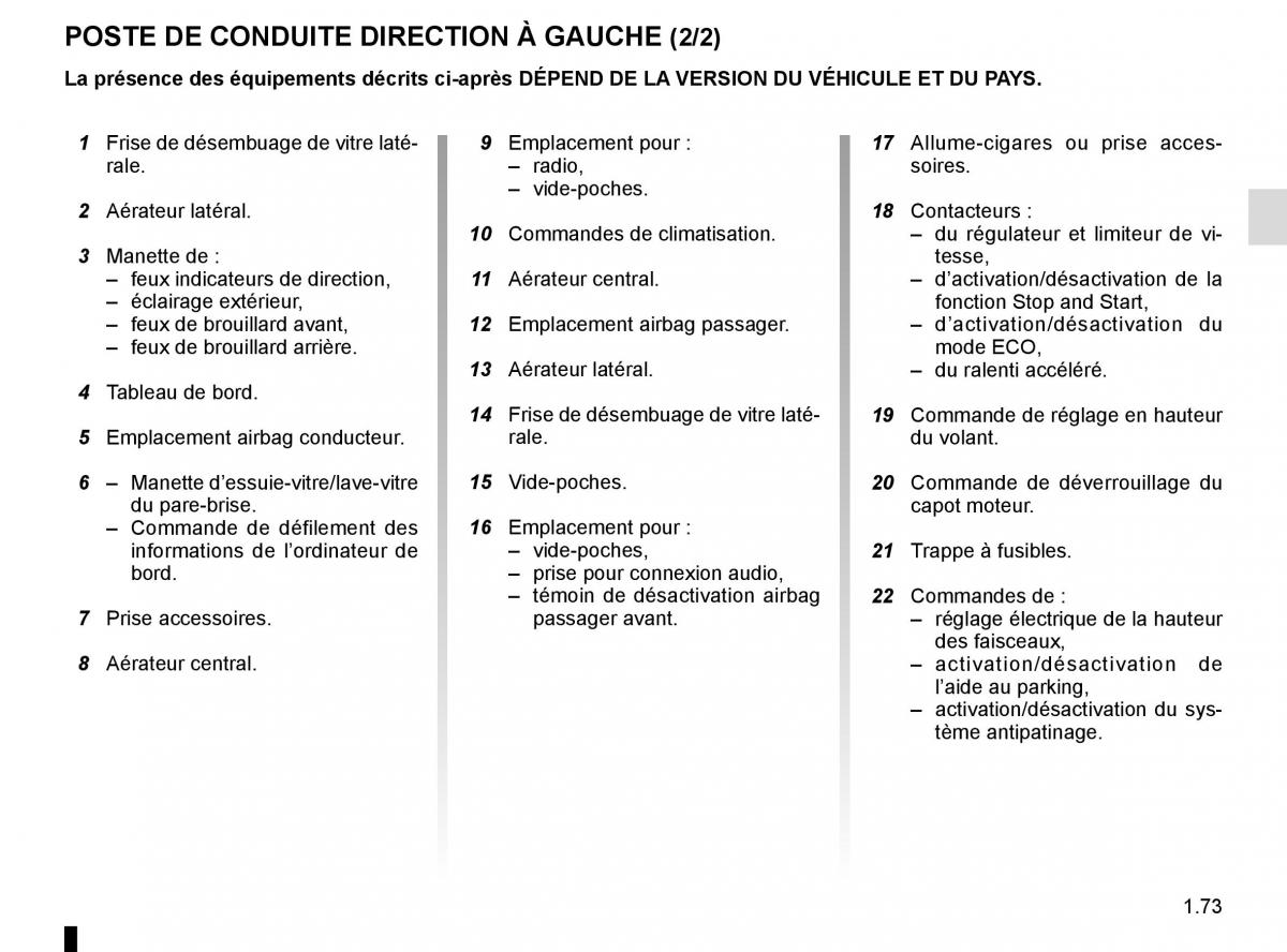 Renault Master III 3 manuel du proprietaire / page 79