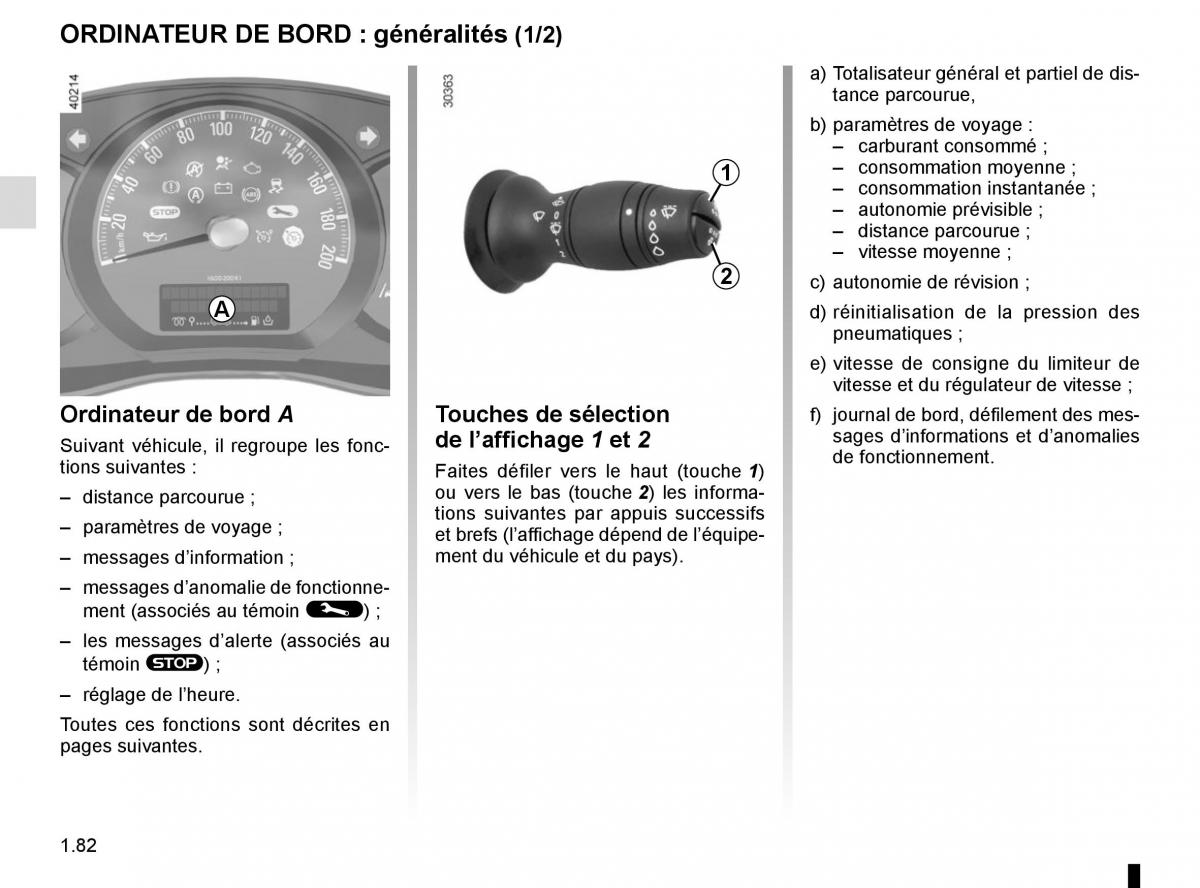 Renault Master III 3 manuel du proprietaire / page 88