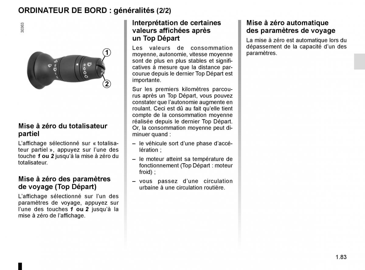 Renault Master III 3 manuel du proprietaire / page 89