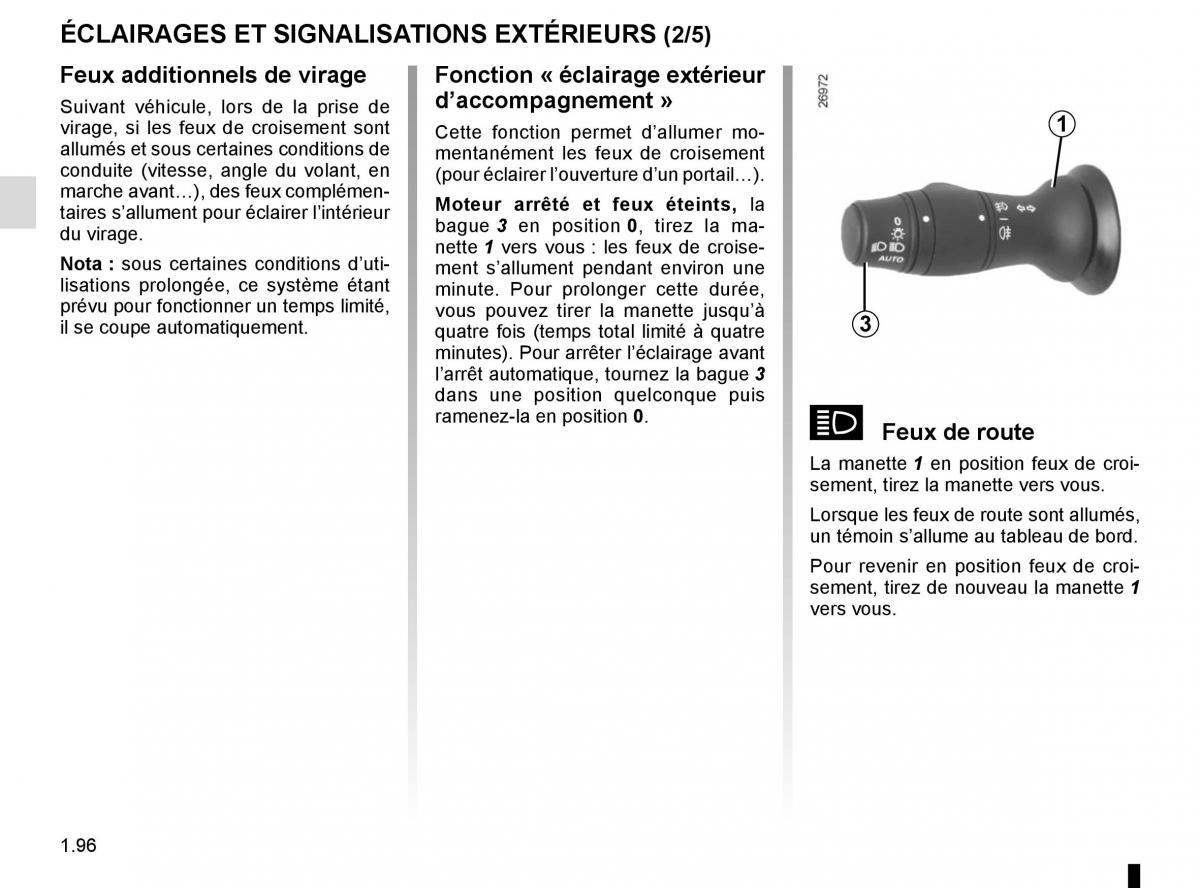 Renault Master III 3 manuel du proprietaire / page 102