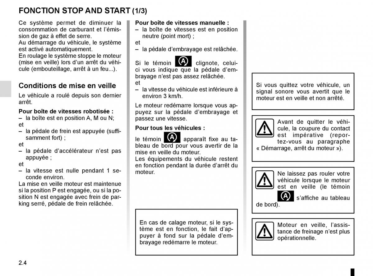 Renault Master III 3 manuel du proprietaire / page 118