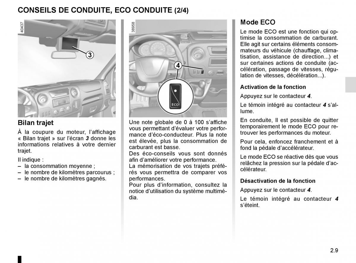 Renault Master III 3 manuel du proprietaire / page 123