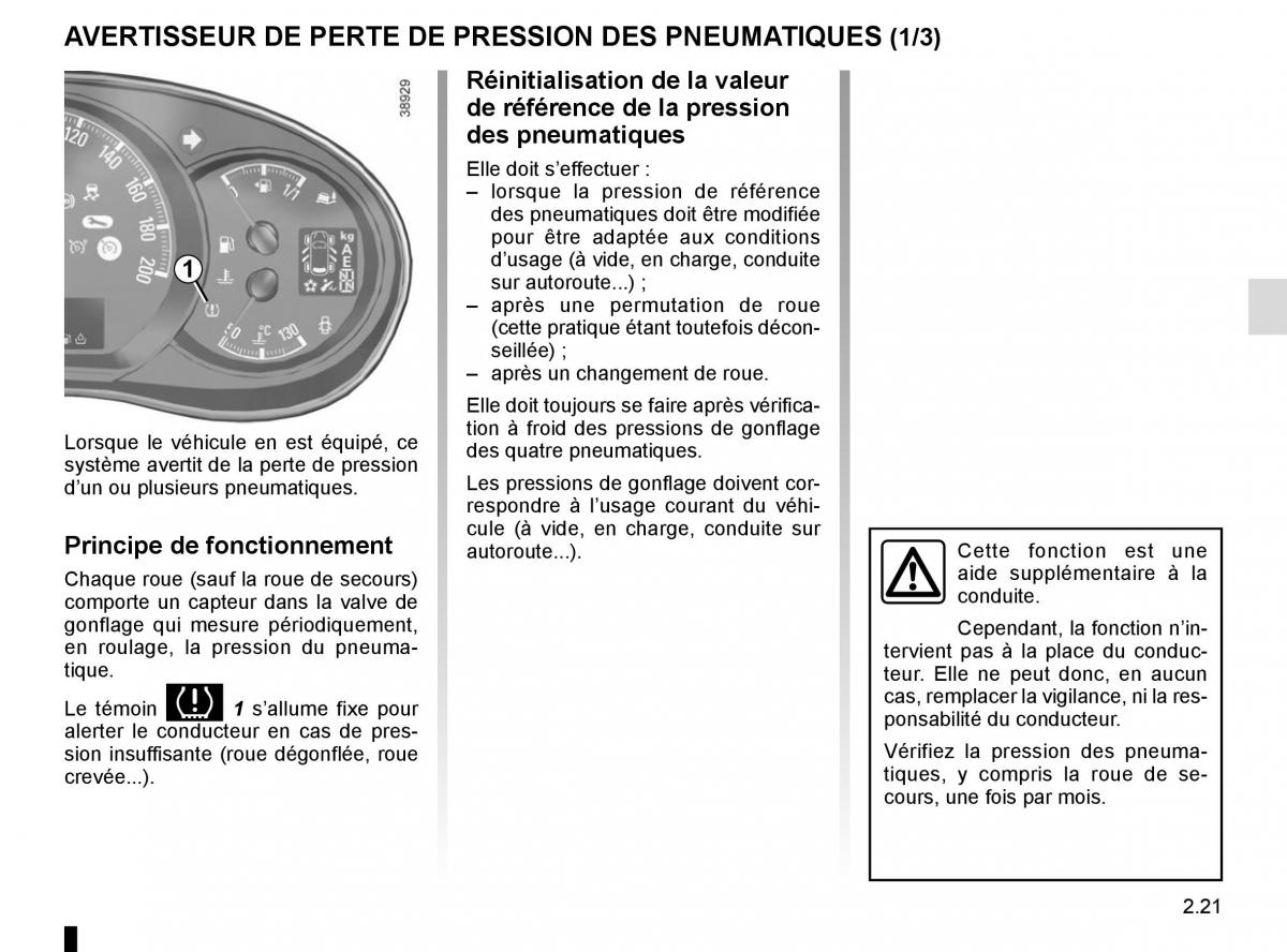 Renault Master III 3 manuel du proprietaire / page 135