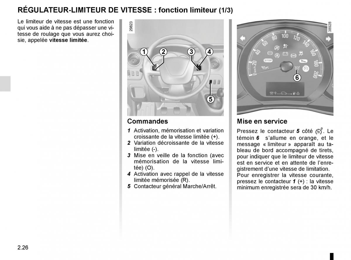 Renault Master III 3 manuel du proprietaire / page 140