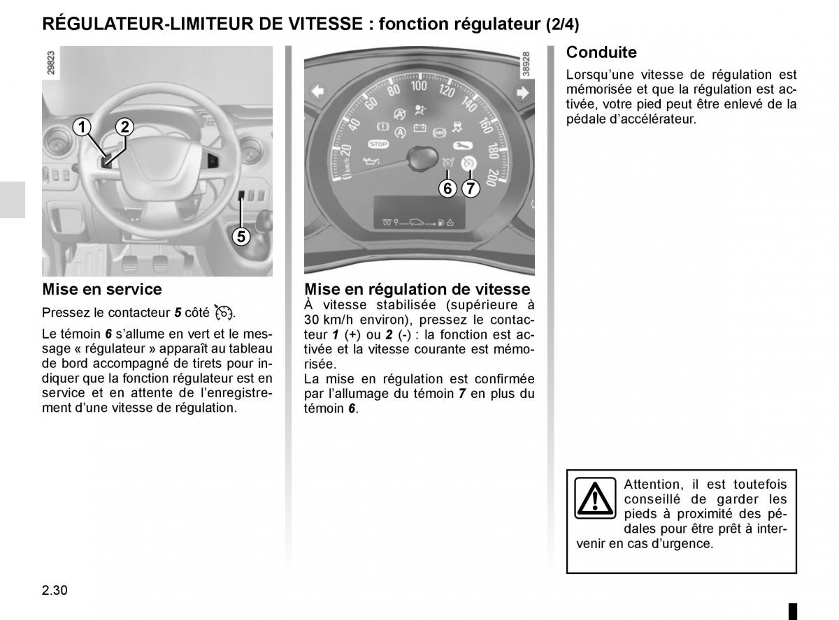 Renault Master III 3 manuel du proprietaire / page 144