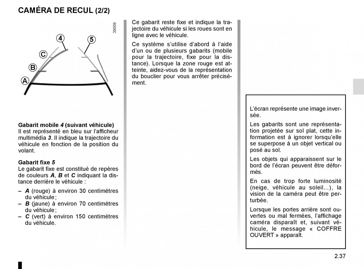 Renault Master III 3 manuel du proprietaire / page 151