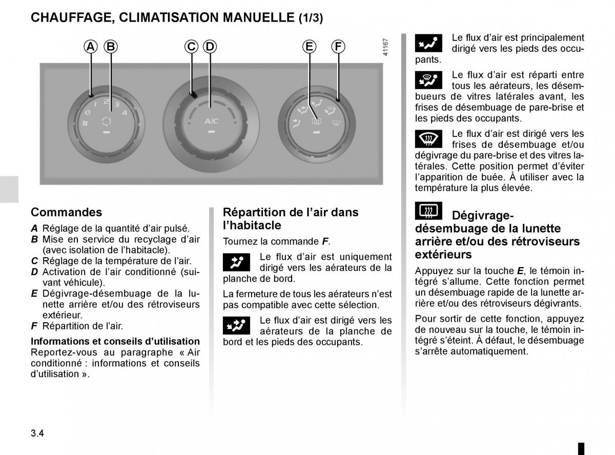 Renault Master III 3 manuel du proprietaire / page 164