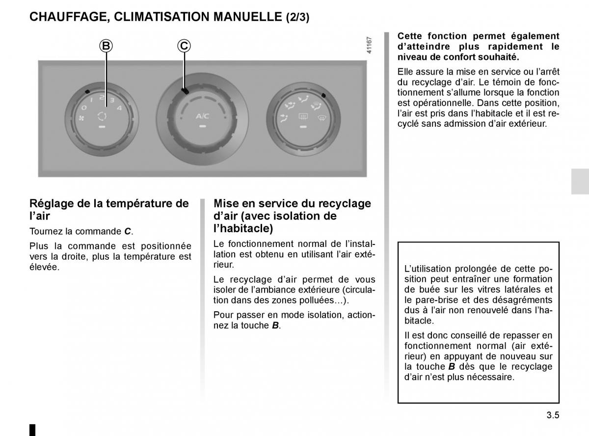 Renault Master III 3 manuel du proprietaire / page 165