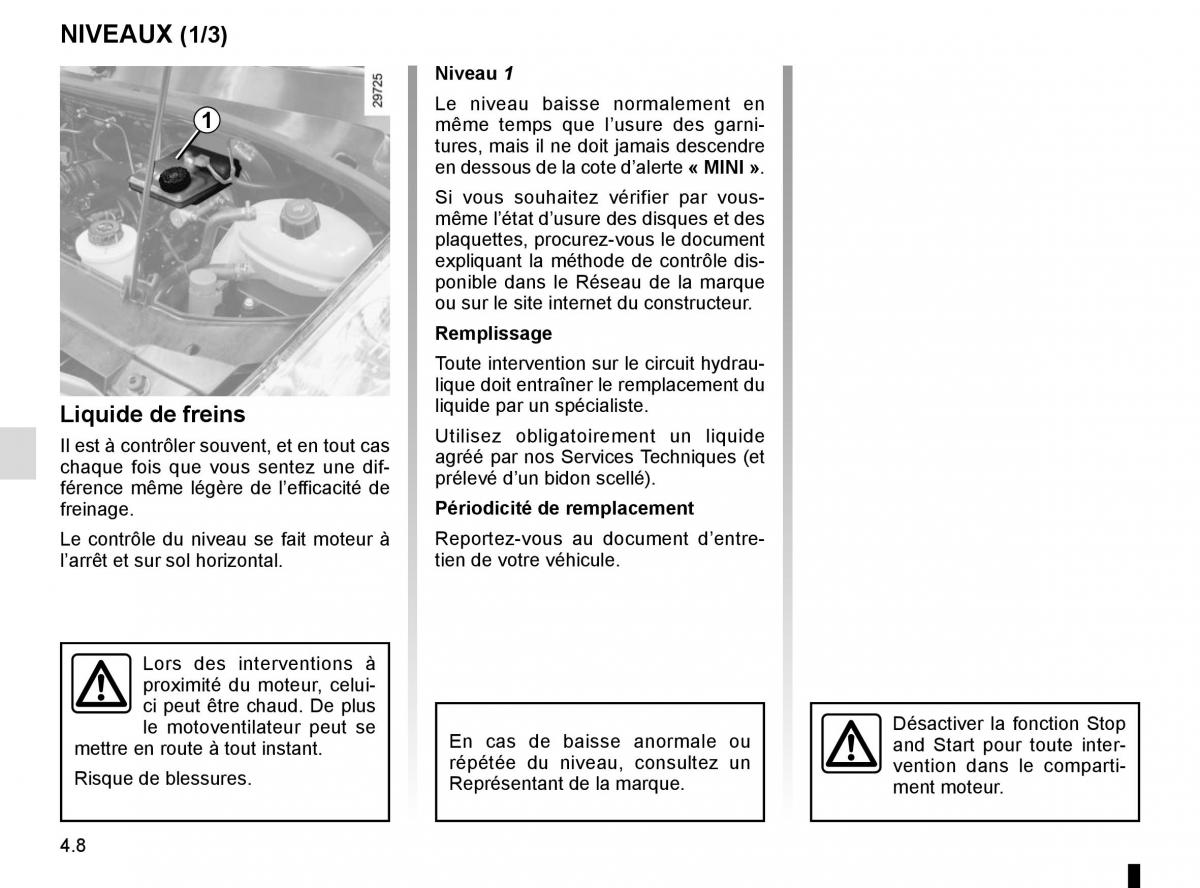 Renault Master III 3 manuel du proprietaire / page 198